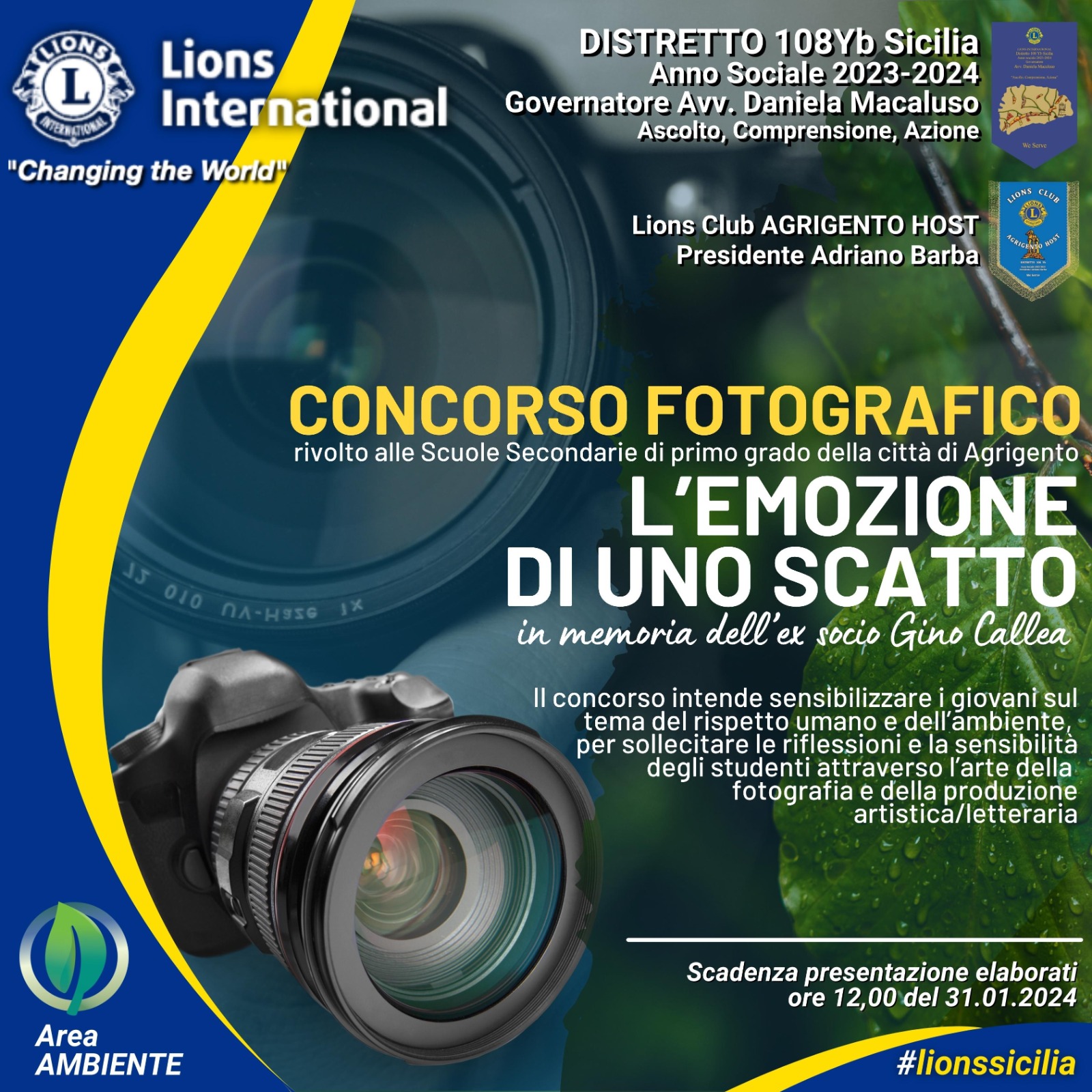 Agrigento Concorso Fotografico Distretto Lions Yb Sicilia