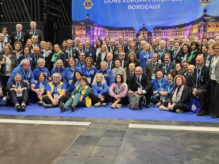 Distretto Lions Sicilia al Forum Europeo di Bordeaux