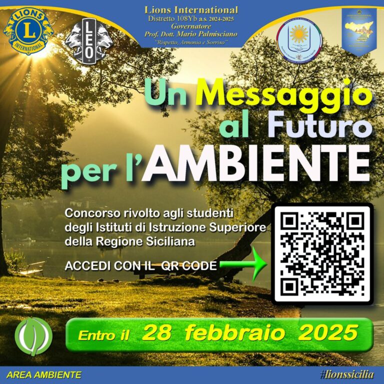 un messaggio al futuro per l’ambiente